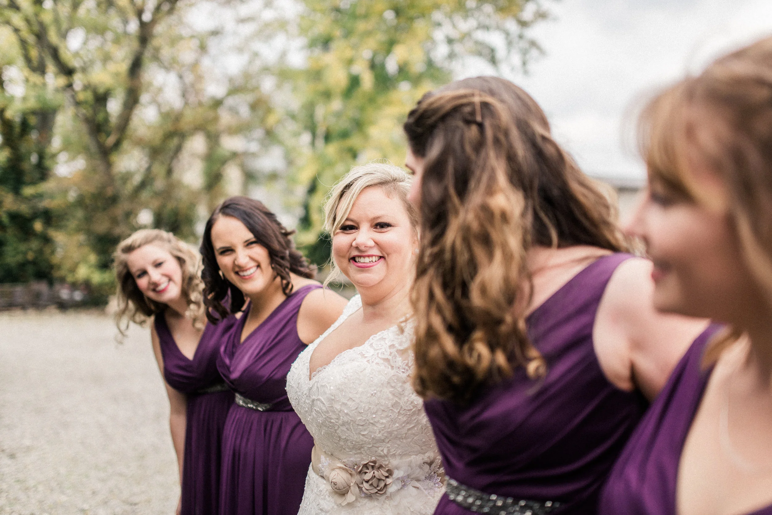 Danica + Will Fall Wedding at a Rustic Barn in Coatesville, IN